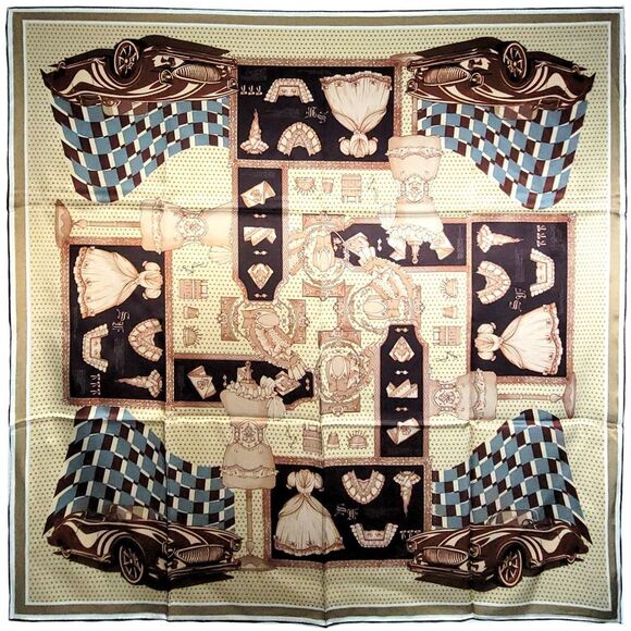 NEW Genuine 100% Mulberry Silk Double Sided Scarf 42"x42" Square Shawl 5802 - Picture 3 of 10